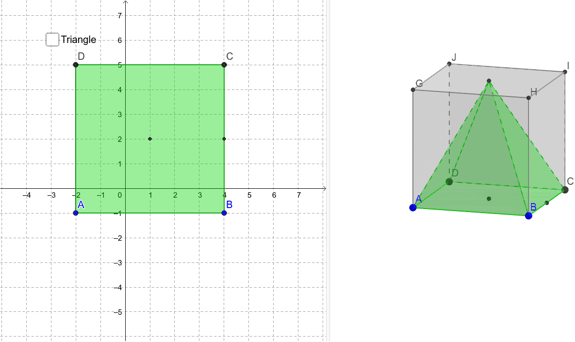 Pyramide Dans Cube Geogebra