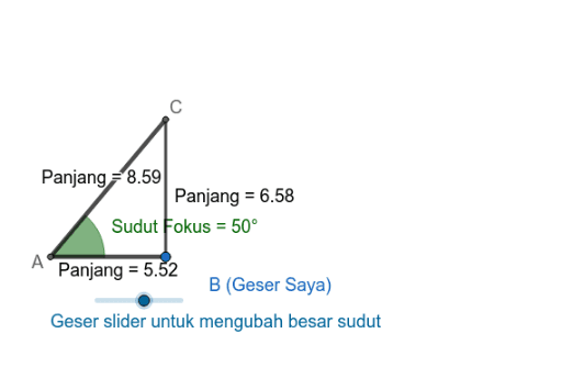 Segitiga Sikusiku4 – GeoGebra