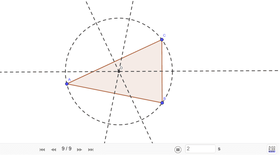 GeoGebra - Geometría - Ejercicio 3 – GeoGebra