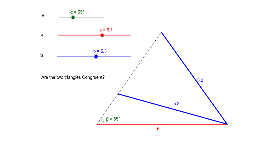 Which Shows Two Triangles That Are Congruent By Aas 1 Otherwise Cb Will Not Be A Straight 3822