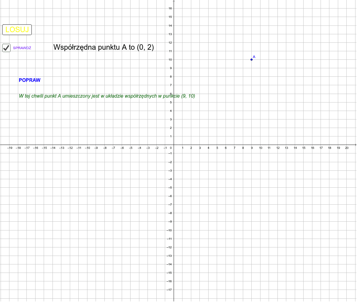 Układ Współrzędnych Geogebra 2683