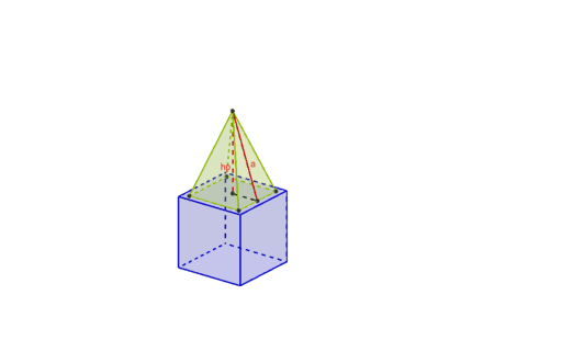 un solido come la piramide e il cubo