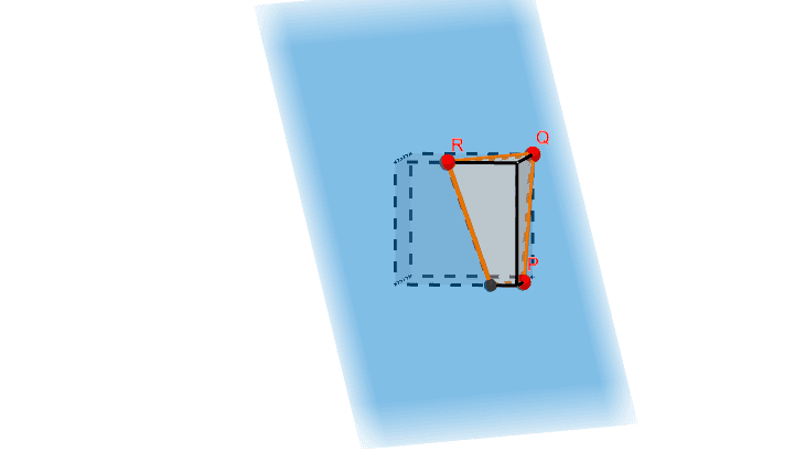 立体の切断 切断面のコピー Geogebra