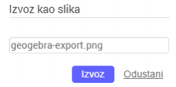 Izvoz kao slika