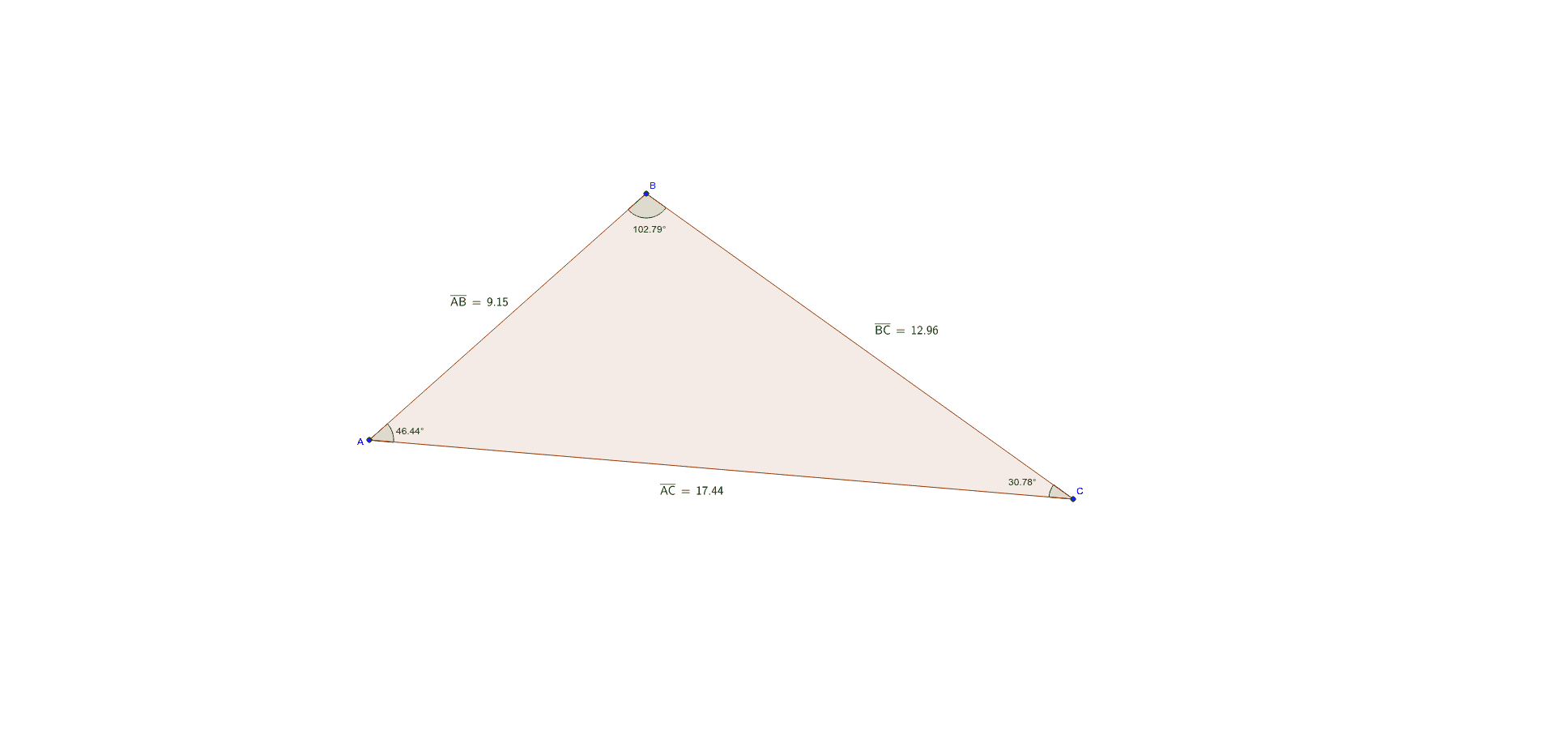 Angles in a Right Angle – GeoGebra