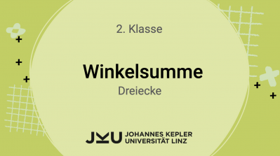 Winkelsumme im Dreieck