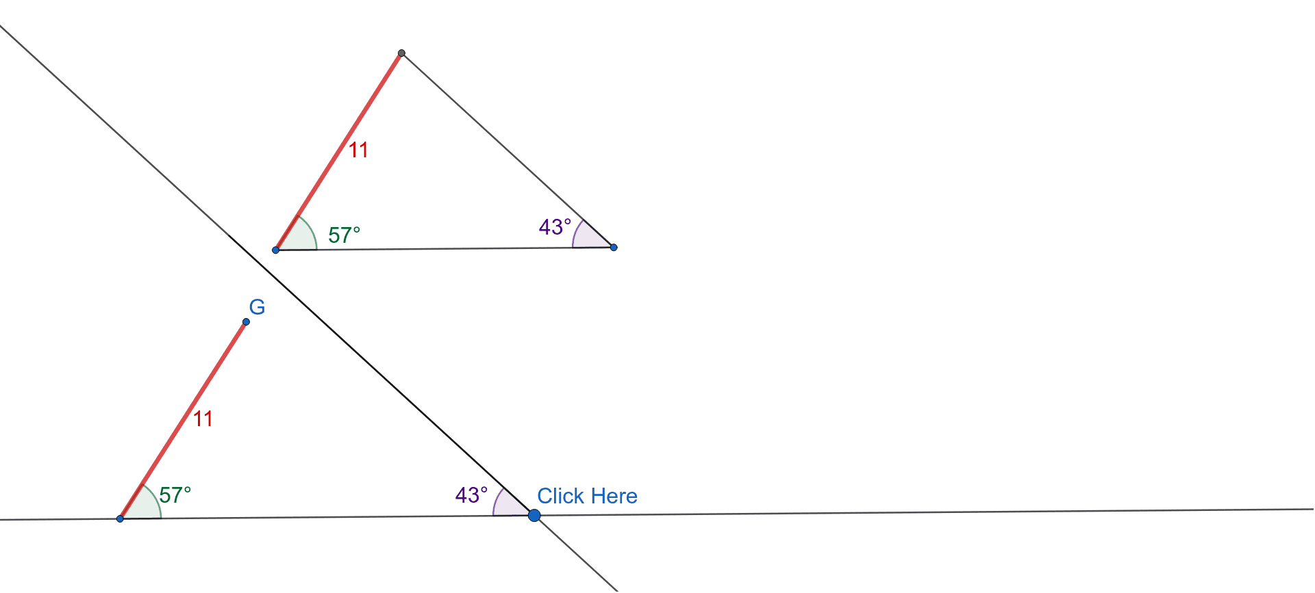 AAS- 2 Pairs of Congruent Angles with a Congruent Side NOT inbetween ...