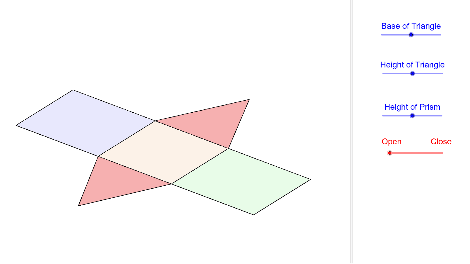 net-of-triangular-prism-geogebra
