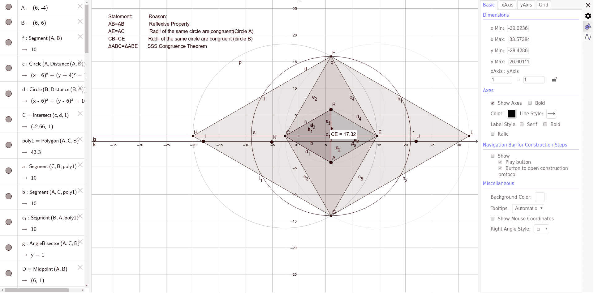 Performance Task: Design A Logo – GeoGebra