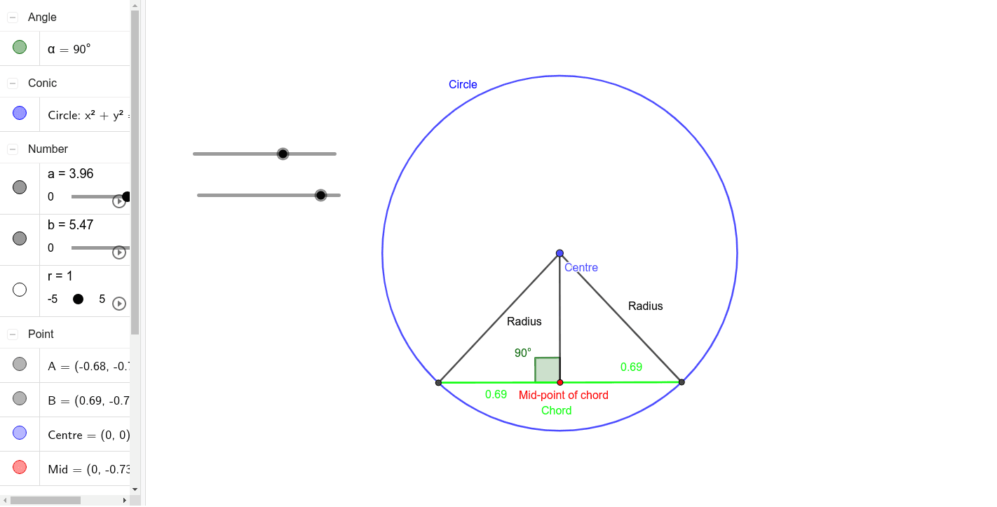 Interactivity – GeoGebra