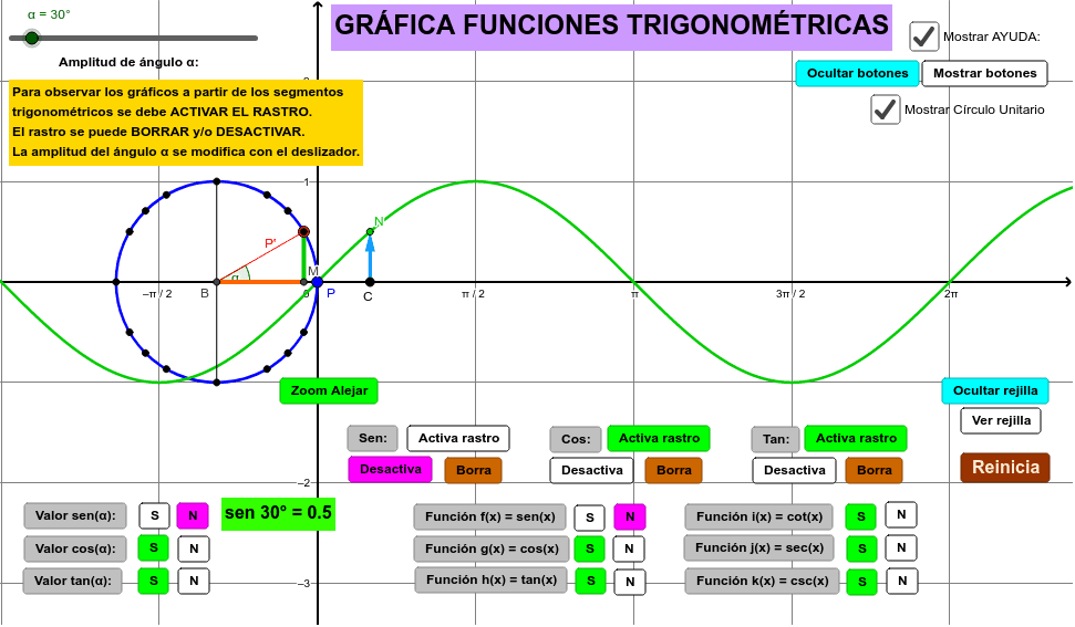 Ejercicio De Funciones Trigonom Tricas En El Plano Cartesiano Sexiz Pix 0860