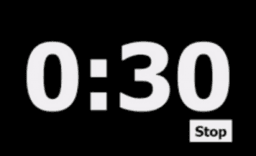 Probability and Statistics 3.11 Gone in 30 seconds