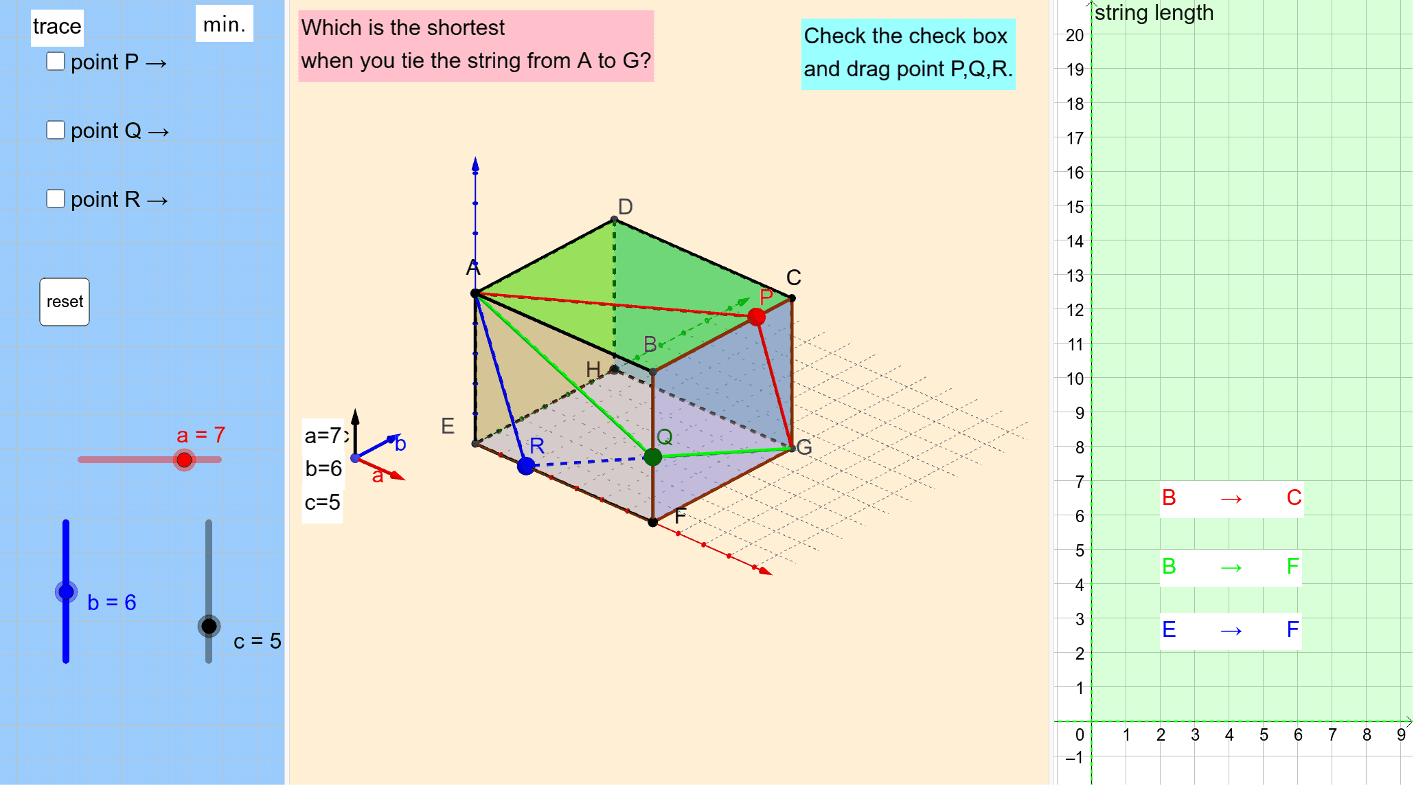 Use Of The Pythagorean Theorem V2 三平方の定理 Geogebra