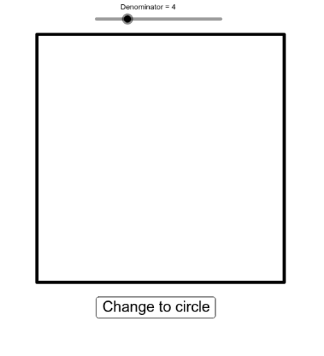 Vertical Partitions - Square vs. Circle – GeoGebra