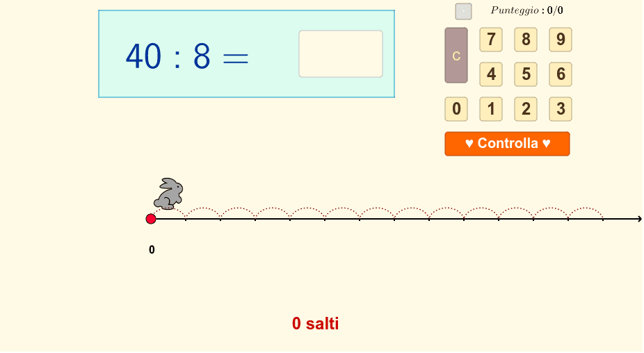 Imparare le tabelline – GeoGebra