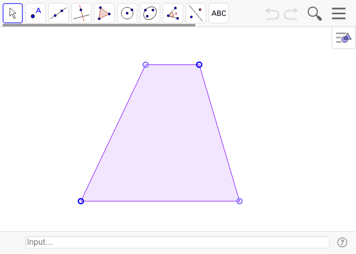 Proprietes Trapeze Quelconque Geogebra