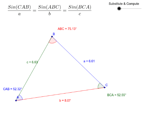 Exploring Side Angle Relationships In Triangles Geogebra 4454