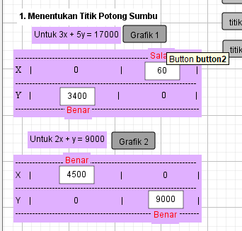 Perhatikan "benar" dan "salah"