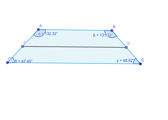 Median of Trapezoid GeoGebra