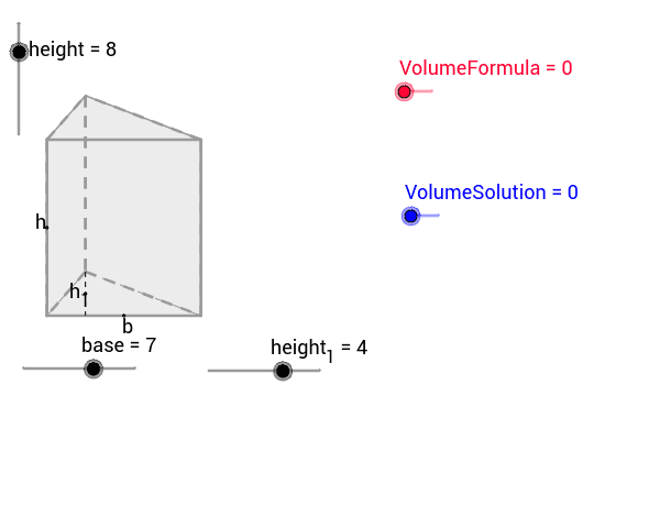 volume of triangular prism calculator