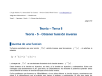 Teoría - 5 - Obtener función inversa.pdf