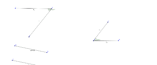 Serrano copying angles and segments – GeoGebra