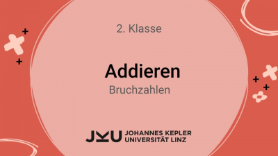 Addieren von ungleichnamigen Brüchen 