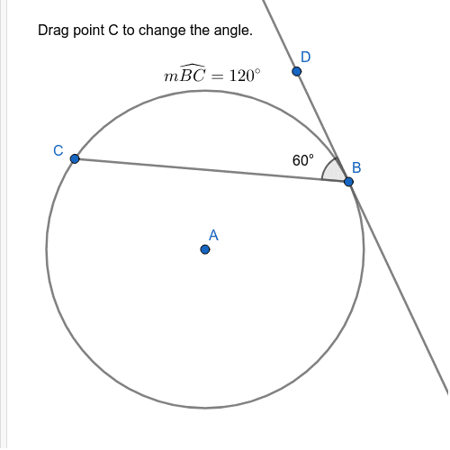 Angles & Circles – GeoGebra