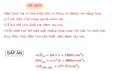 7. Kết luận về cách tính diện tích một mặt trong hình học