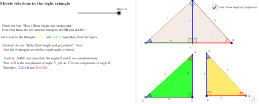 Right Triangle Relationships