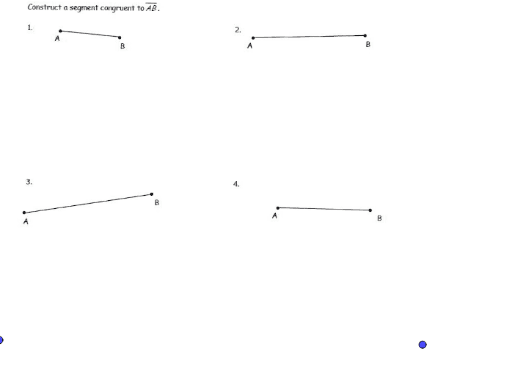 Geometric Constructions – GeoGebra