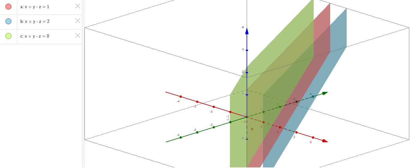 three-parallel-planes – GeoGebra