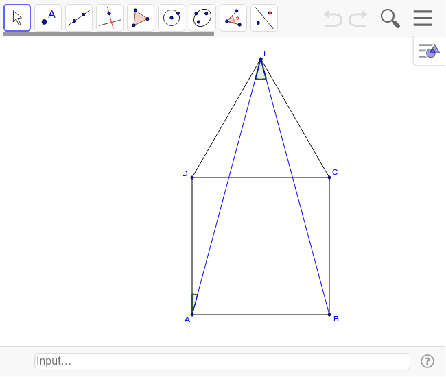 triangle aigu équilatéral