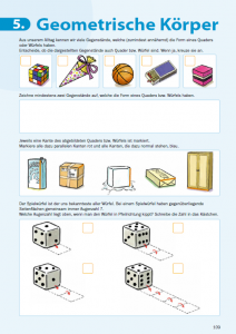 ① 5.1 Quader und Würfel
