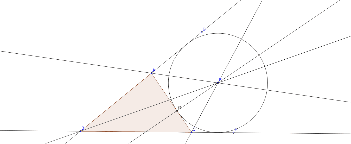 Excenter – GeoGebra