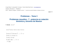 Problemas resueltos - 7 - potencia en notación binómica y binomio de Newton.pdf