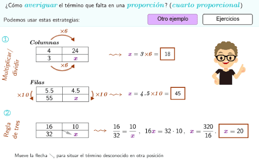 Término Desconocido En Proporcialidad Directa Tablas De 9832