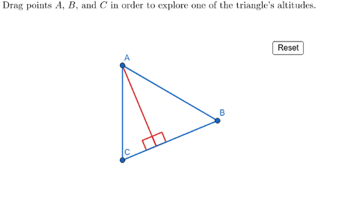 altitude geometry geogebra