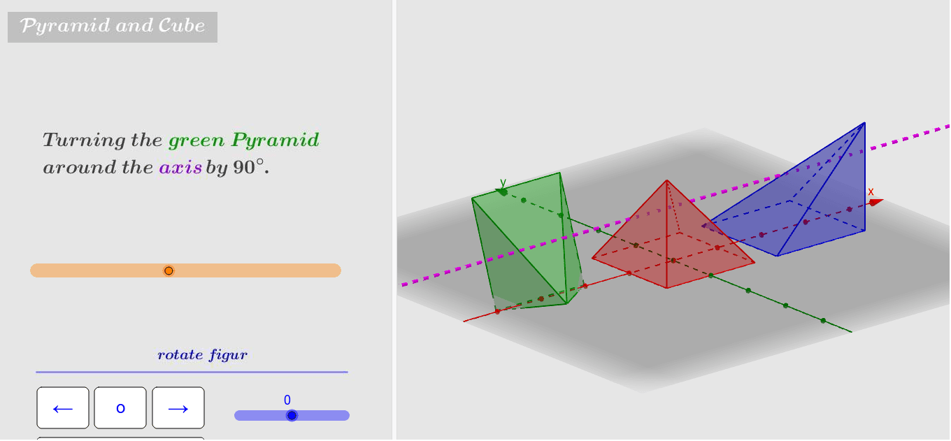 Hubungan Volume Limas dengan Prisma – GeoGebra