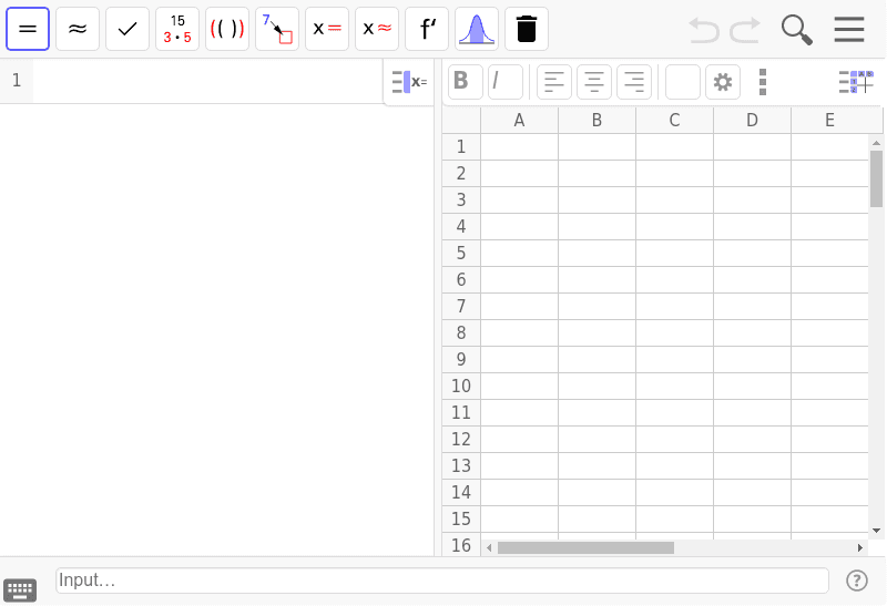 geogebra spreadsheet