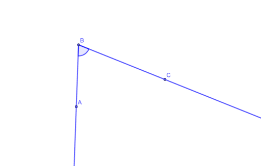 Meten Van Een Hoek GeoGebra