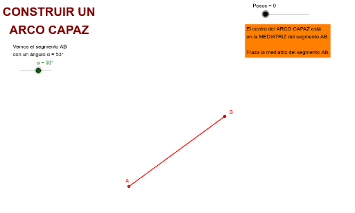 Construye Un Arco Capaz Geogebra 5935