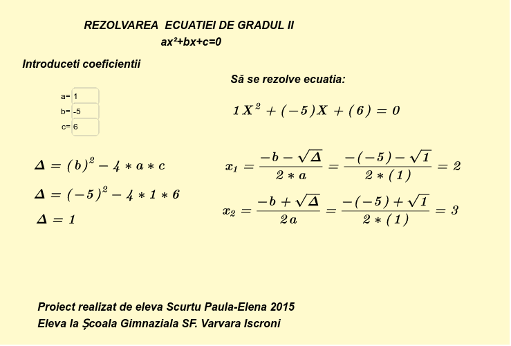 ecuatii de gr 2