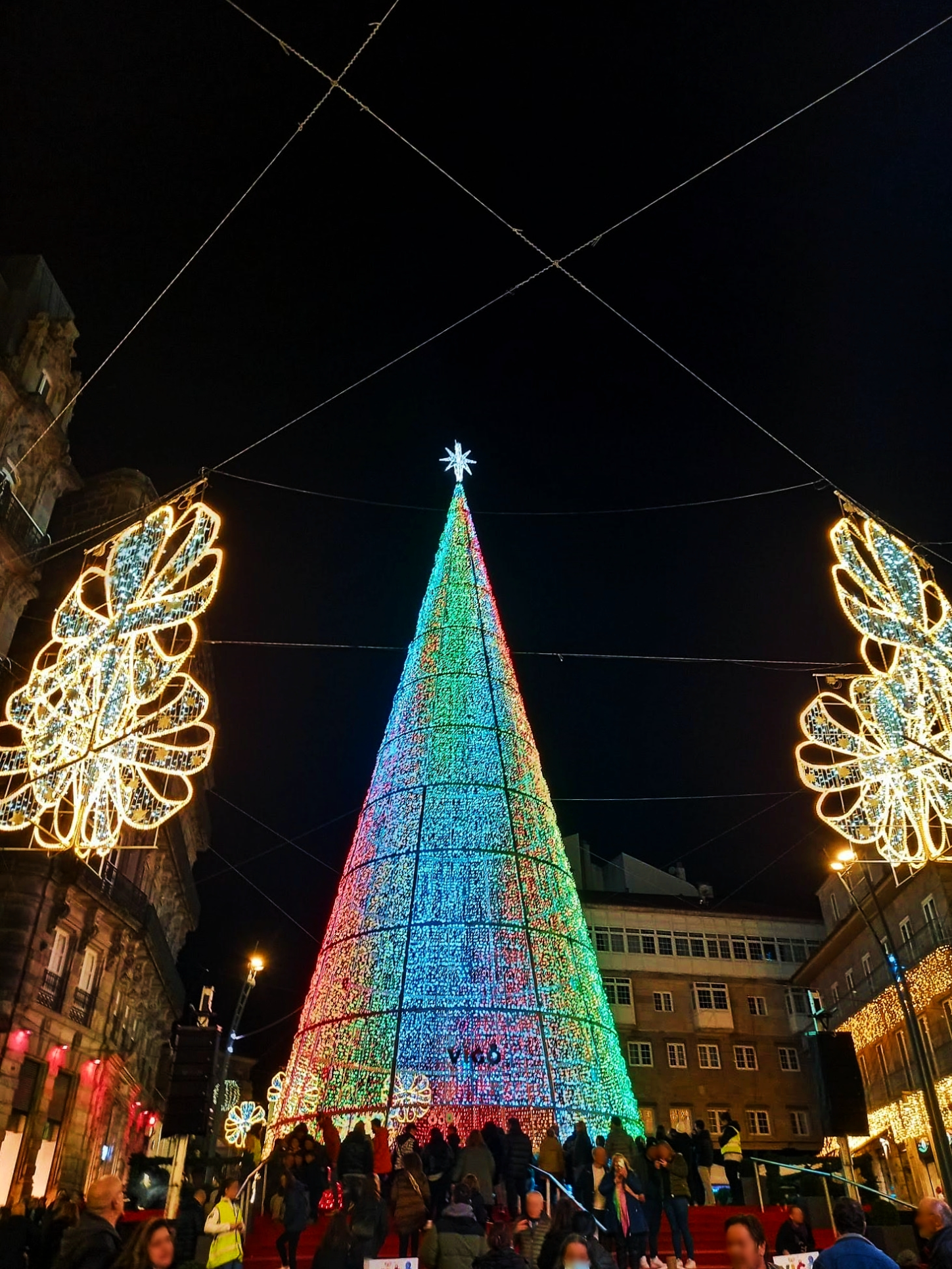 Árbol de Navidad Vigo 2022-2023. 