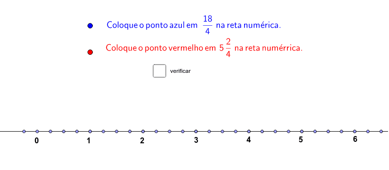 Simplificação de frações – GeoGebra