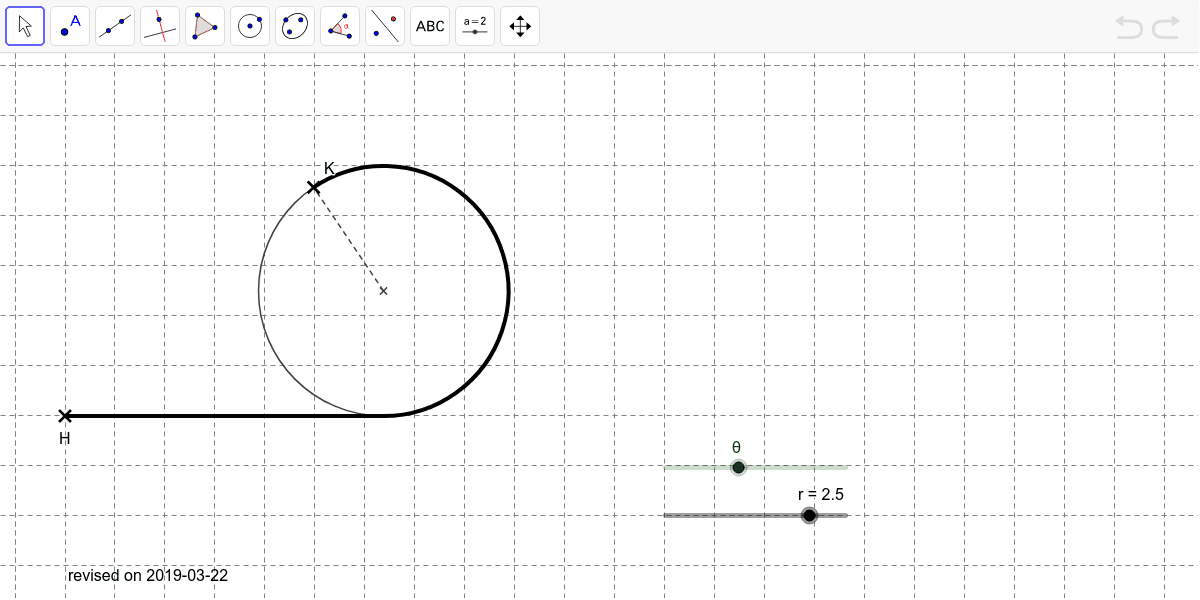 Circle & Circumference – GeoGebra