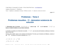 Problemas resueltos - 11 - demostrar existencia de solución.pdf