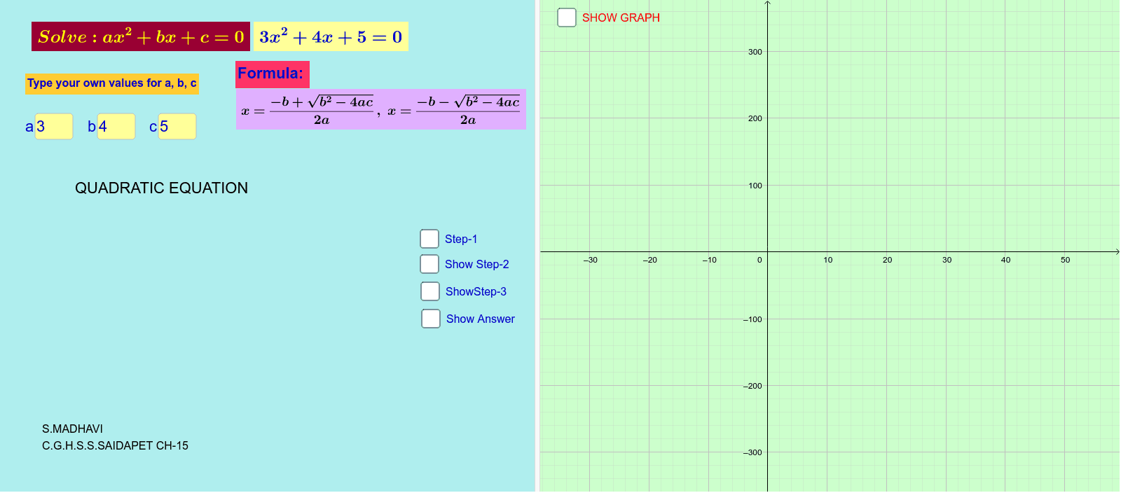 solving-quadratic-equation-geogebra