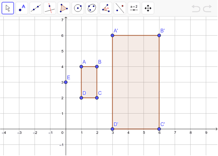 determining-the-center-of-dilation-geogebra