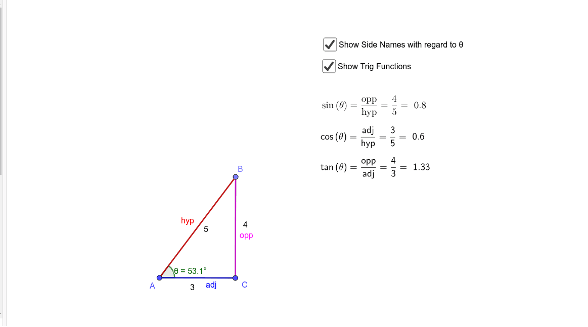 Triangle Trigonometry